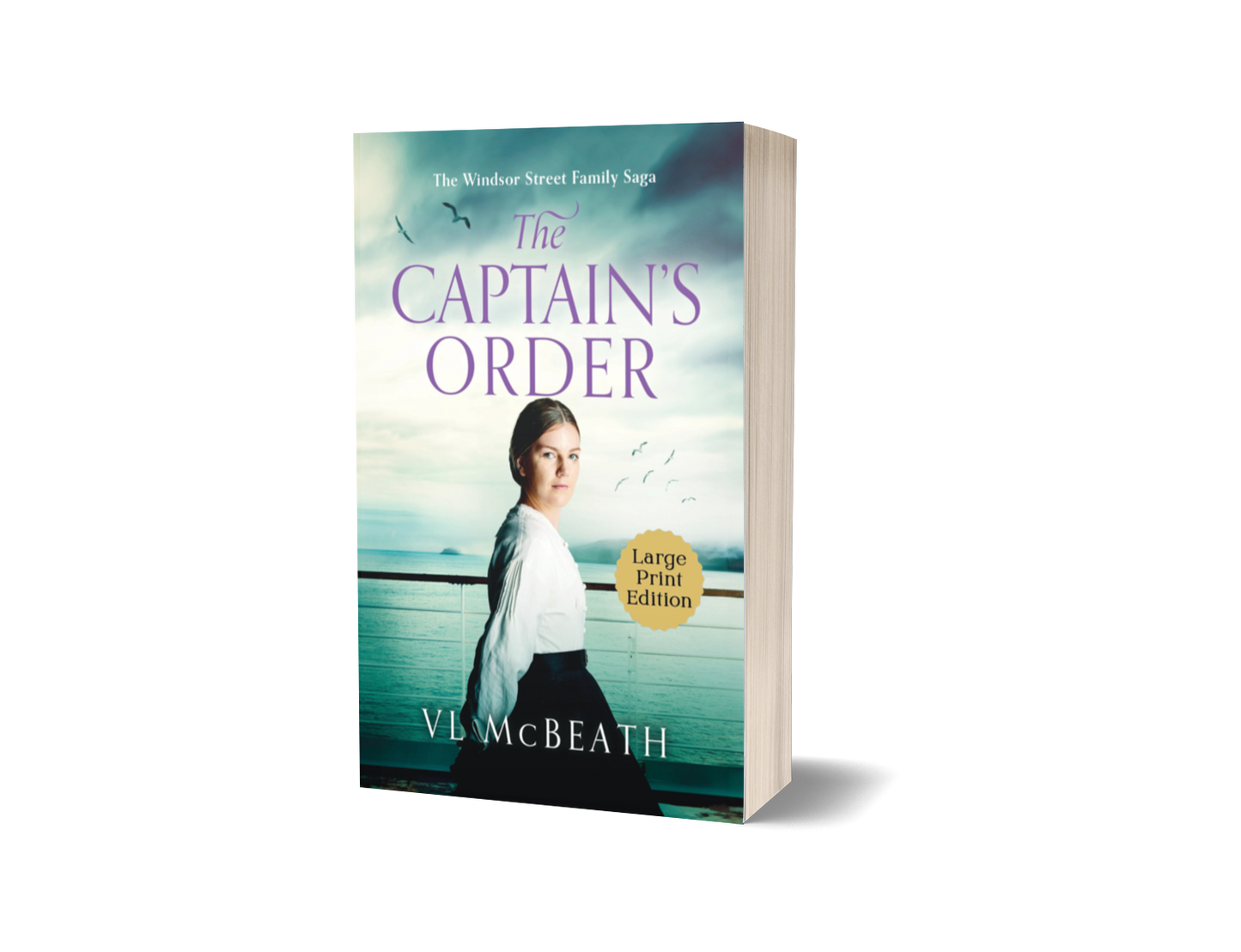 The Captain's Order Large Print Paperback