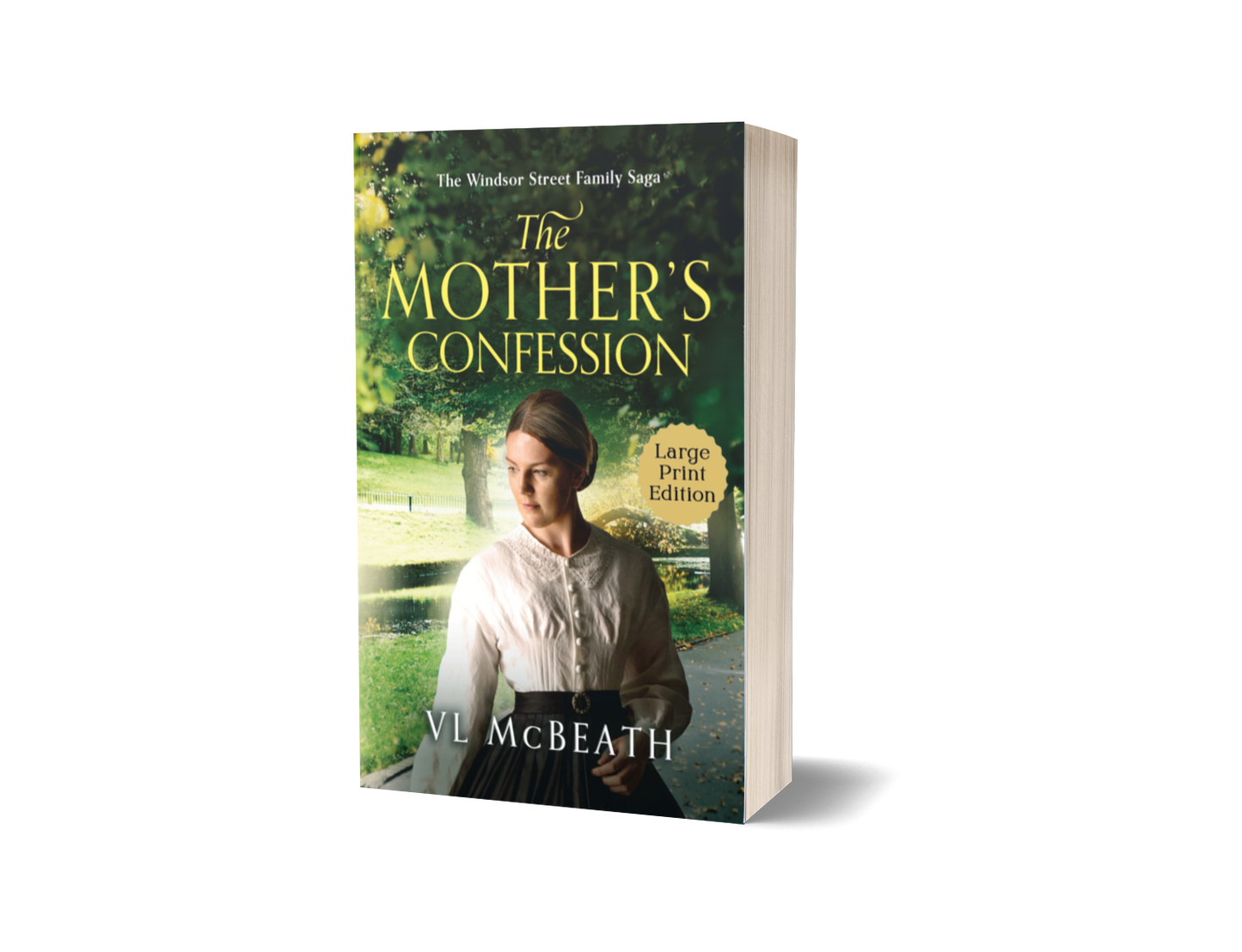 The Mother's Confession Large Print Paperback