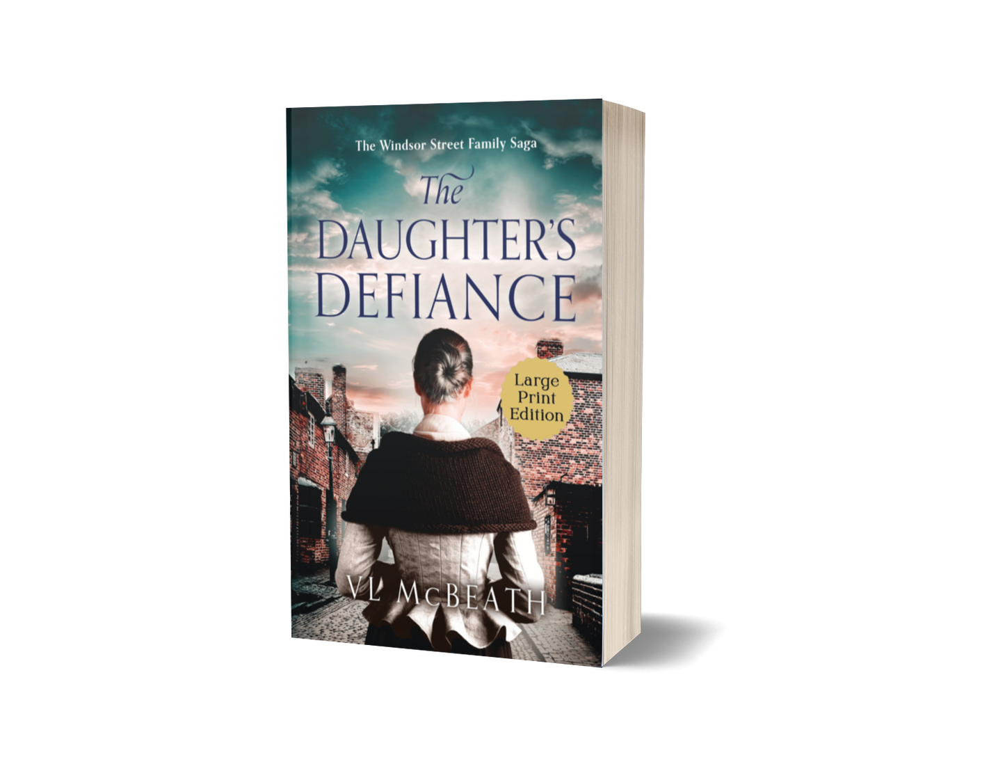 The Daughter's Defiance Large Print Paperback