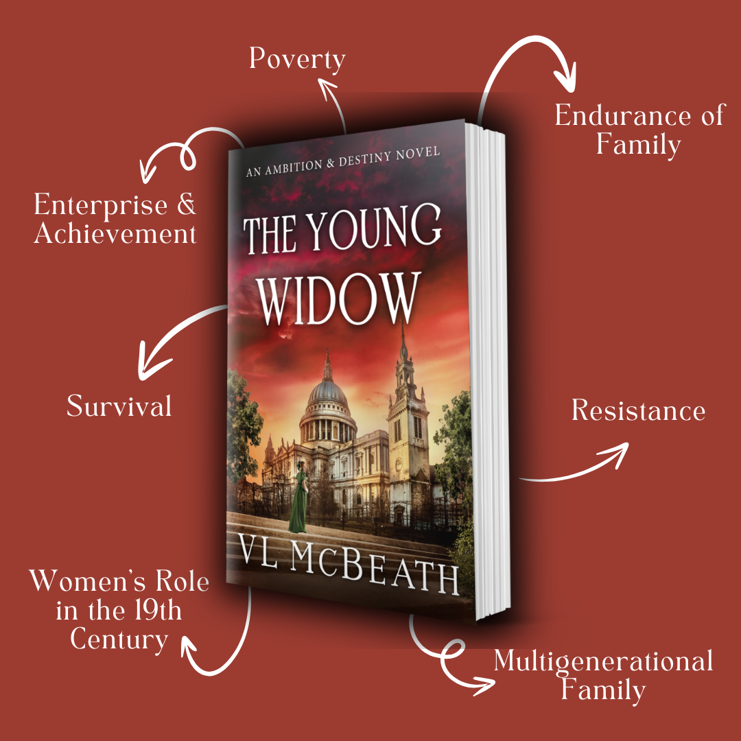The Young Widow Large Print Paperback