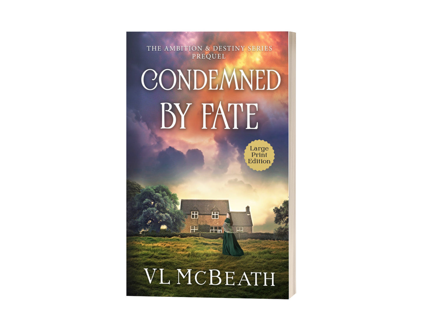 Condemned by Fate Large Print Paperback