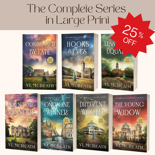 The Ambition & Destiny Complete Series in Large Print Paperback