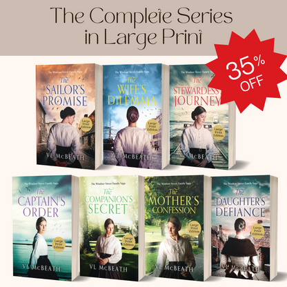 The Sailor's Promise Large Print Paperback